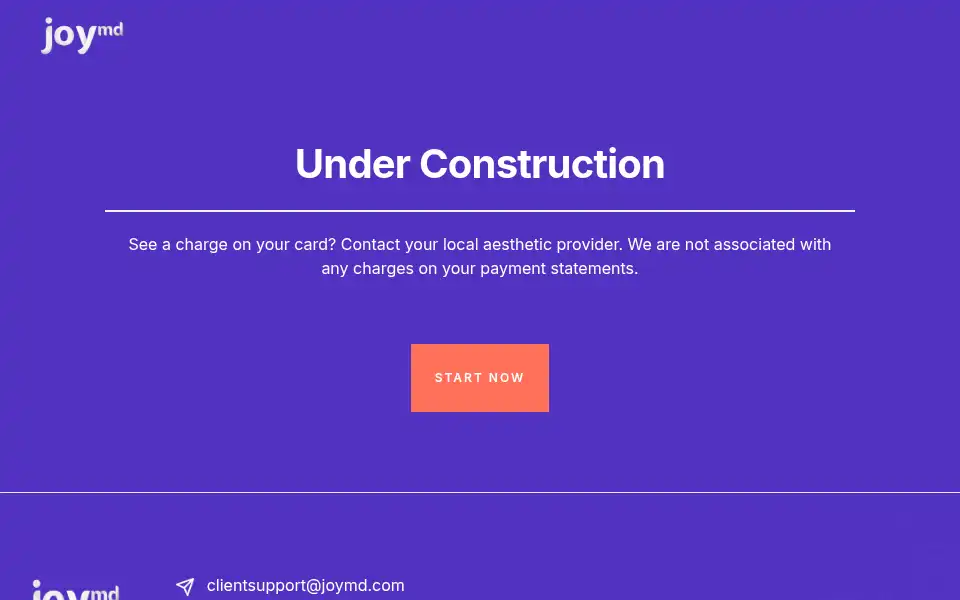 Screenshot of joymd.com