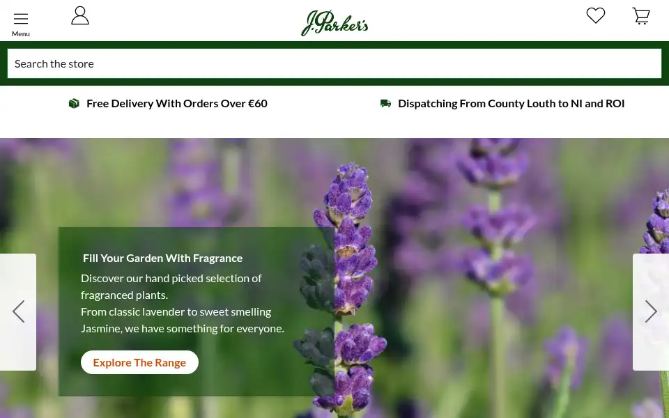 Screenshot of jparkers.com