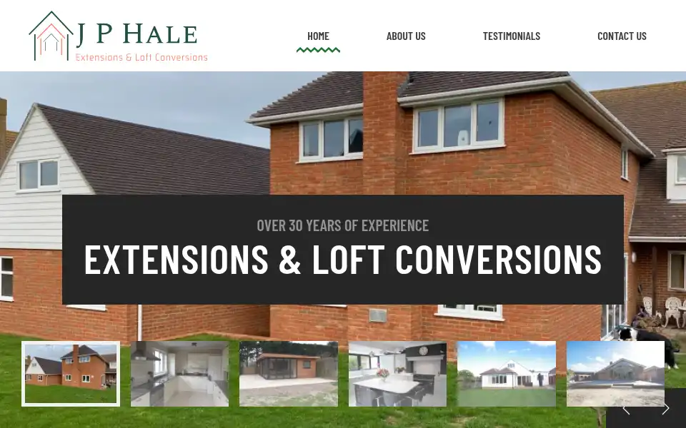 Screenshot of jphale.com