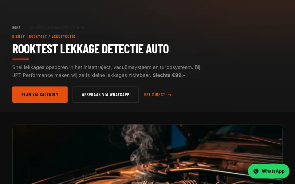 Screenshot of jpt-cartuning.nl