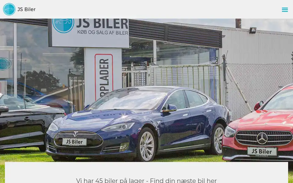 Screenshot of jsbilerherning.dk