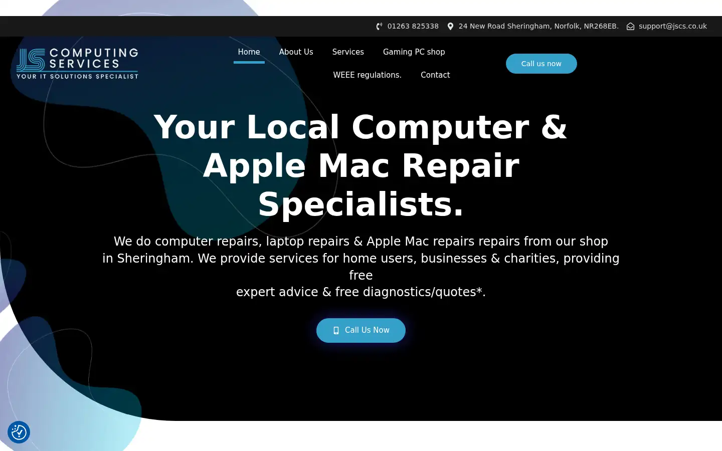 Screenshot of jscomputingservices.co.uk