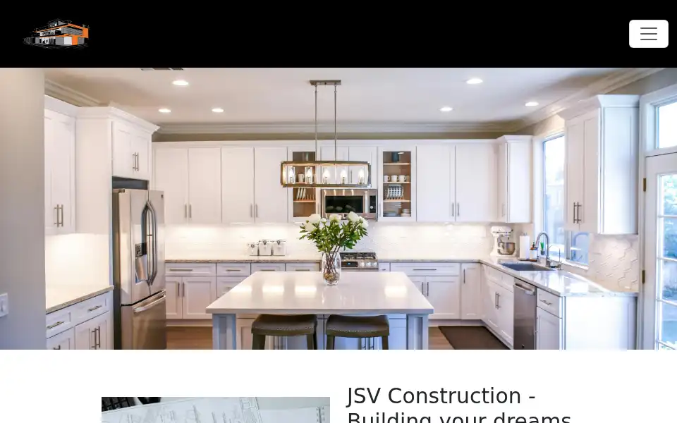 Screenshot of jsvconstruction.co.uk
