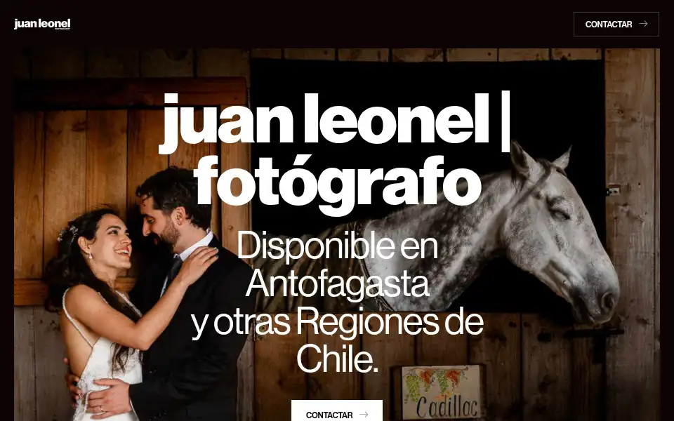 Screenshot of juanleonel.com