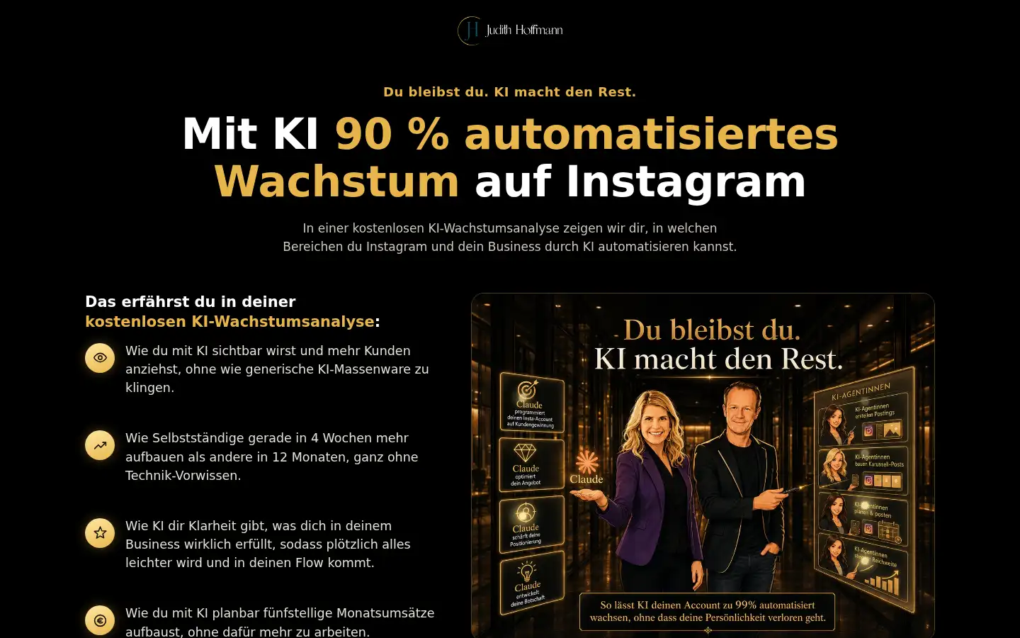 Screenshot of judithhoffmann.info