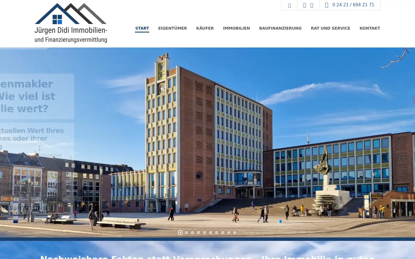 Screenshot of juergendidi.de