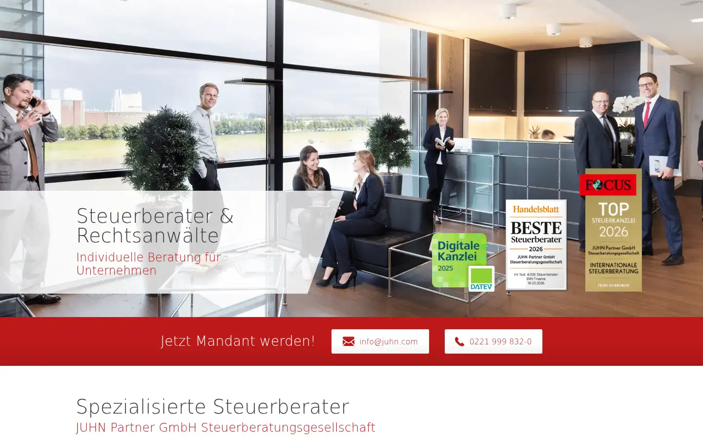 Screenshot of juhn.com