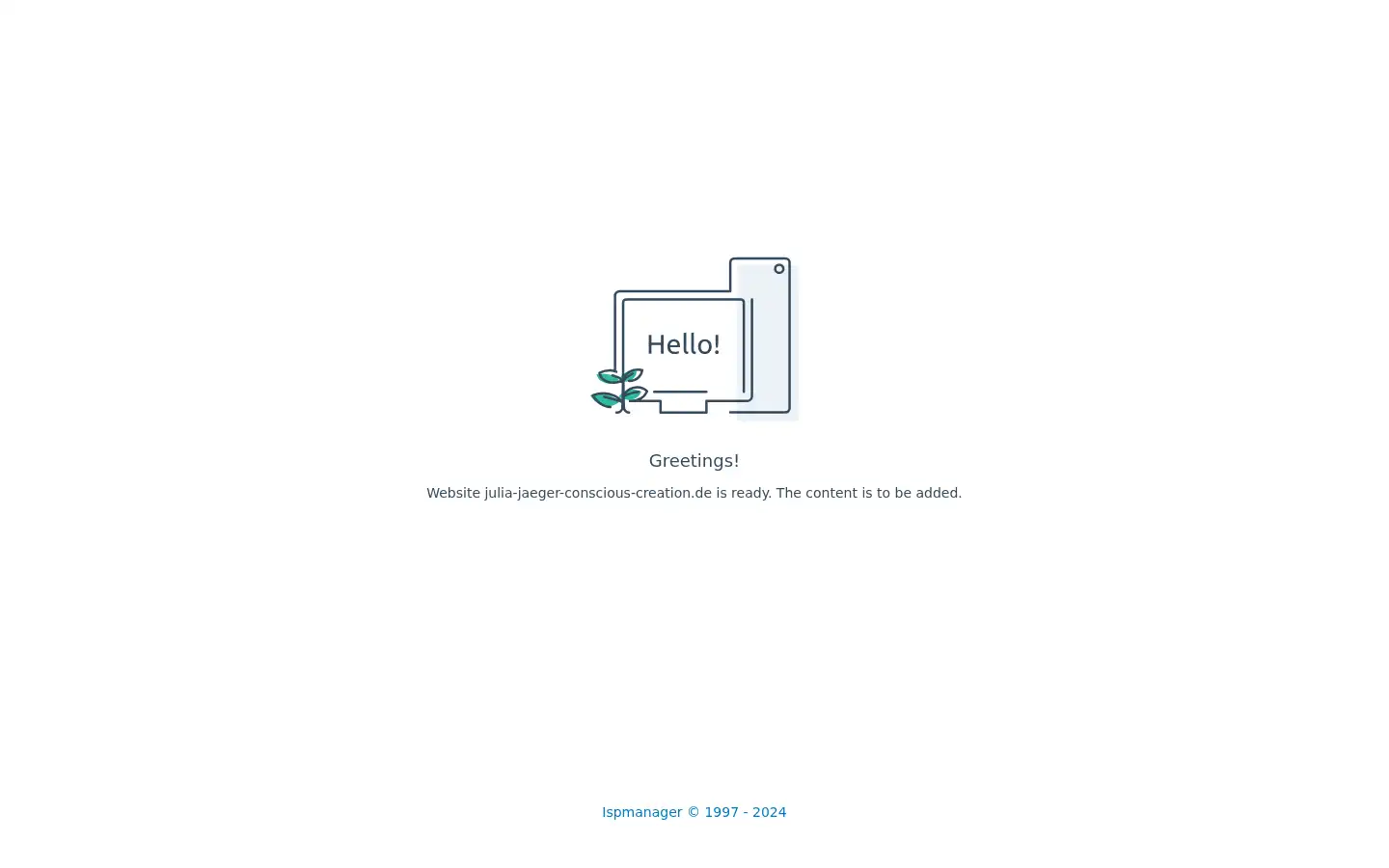 Screenshot of julia-jaeger-conscious-creation.de