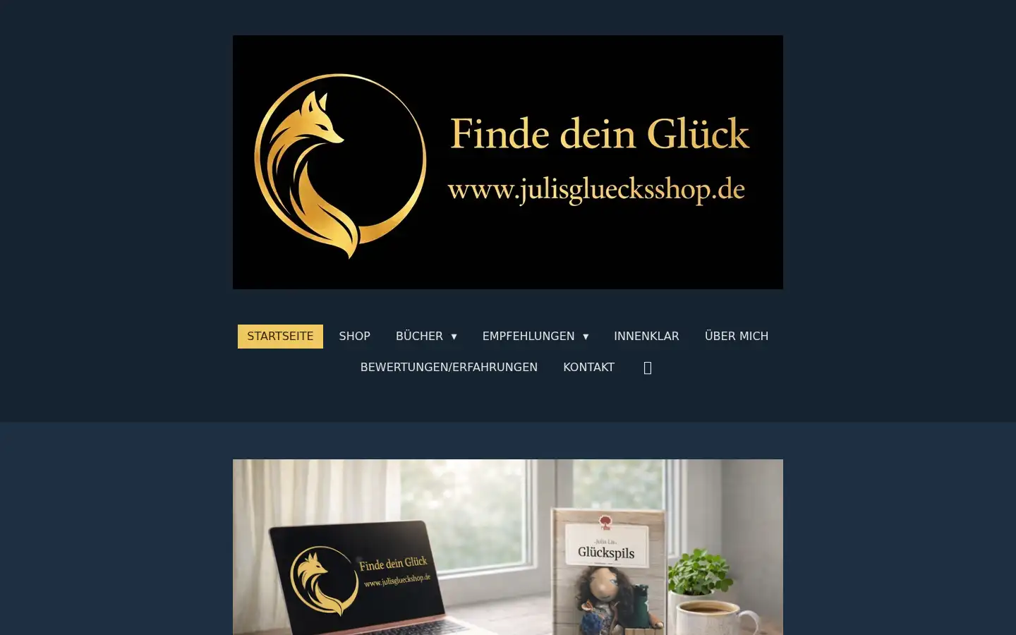 Screenshot of julisgluecksshop.de