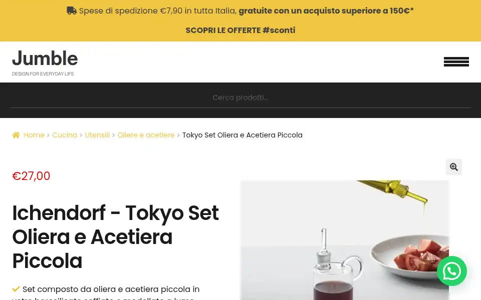 Screenshot of jumbledesign.it