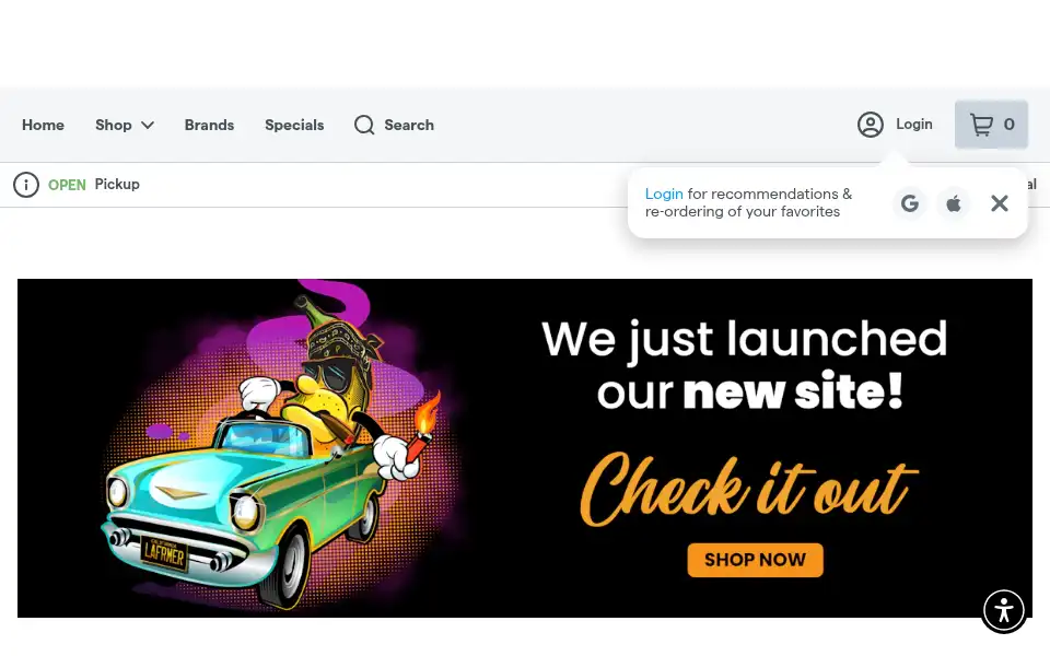 Screenshot of jungleboysweedofficial.com