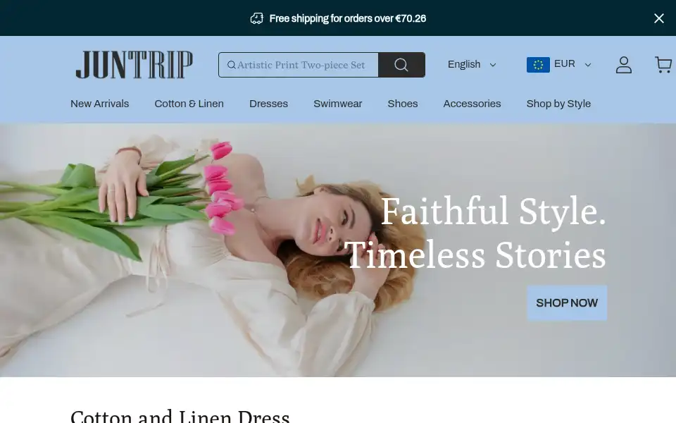 Screenshot of juntrip.com