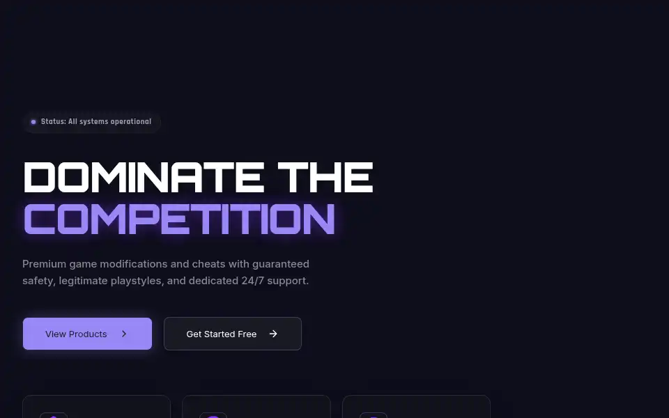 Screenshot of jupiter-cheats.com