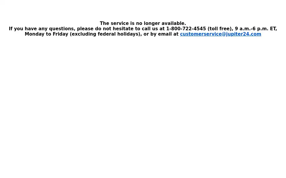 Screenshot of jupiter24.com