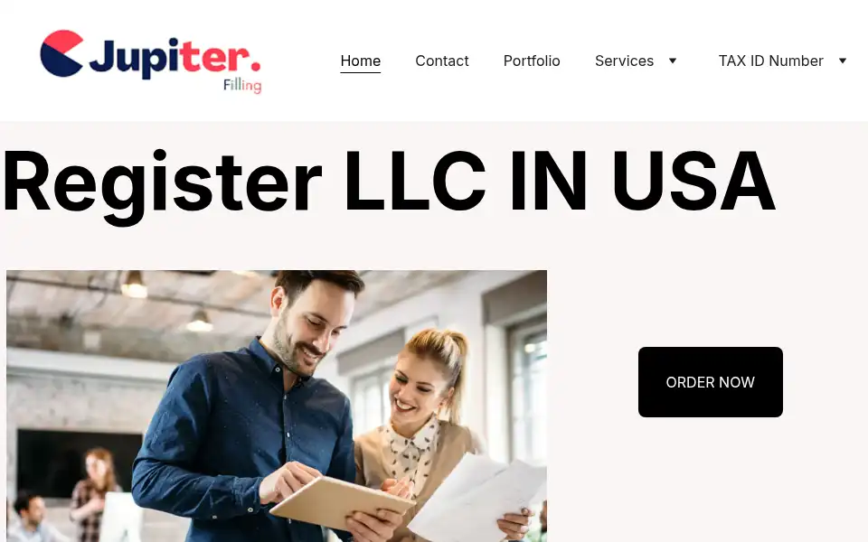 Screenshot of jupiterfilling.com