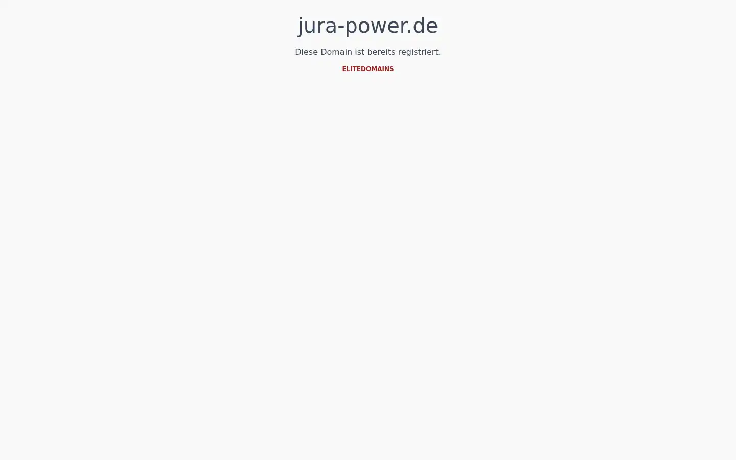 Screenshot of jura-power.de