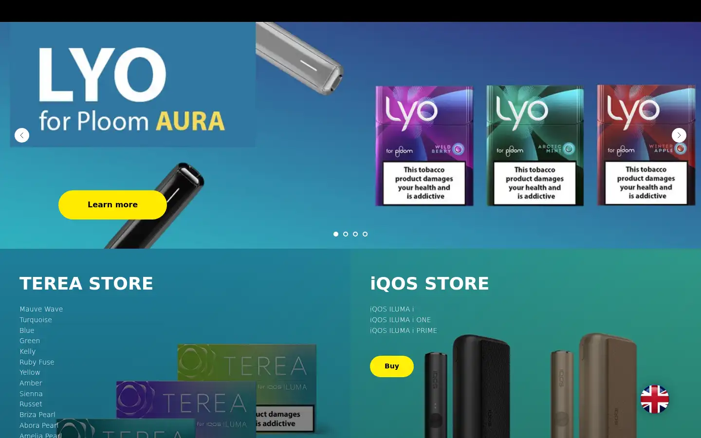 Screenshot of just-packs.com