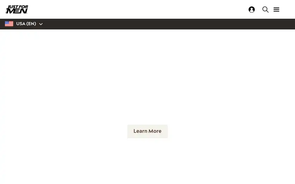 Screenshot of justformen.com