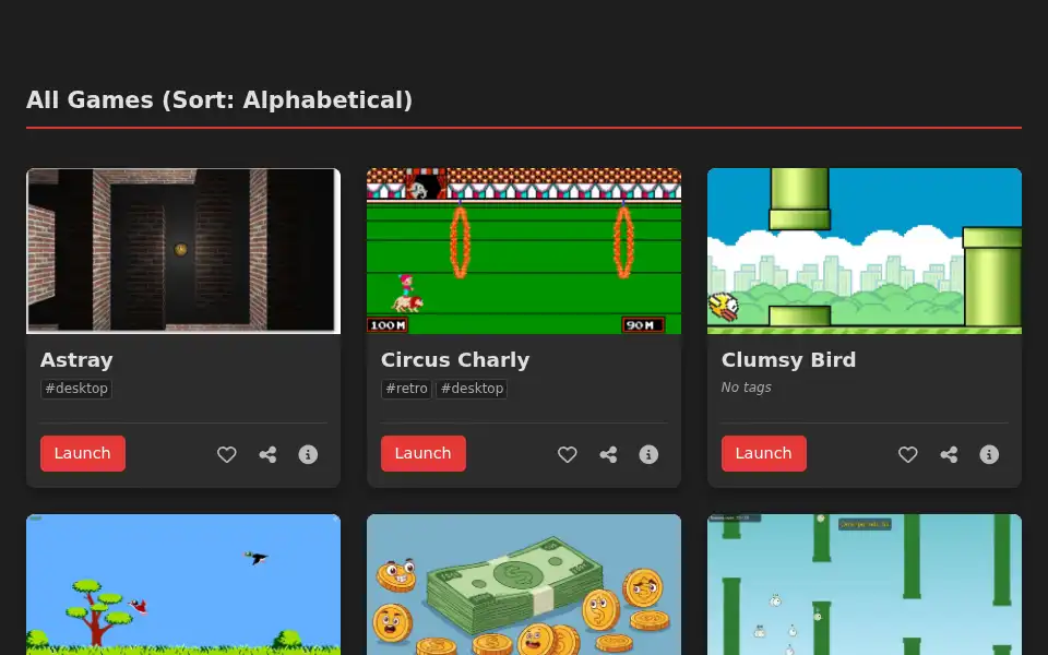 Screenshot of justgame.nl