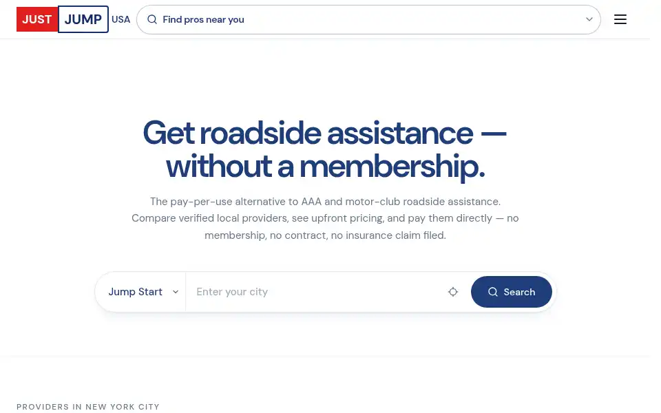 Screenshot of justjumpusa.com
