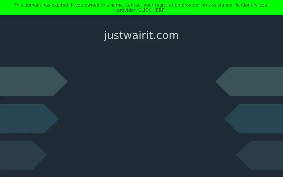 Screenshot of justwairit.com