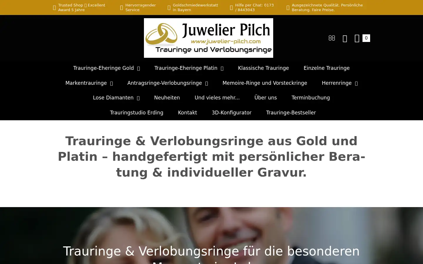 Screenshot of juwelier-pilch.com
