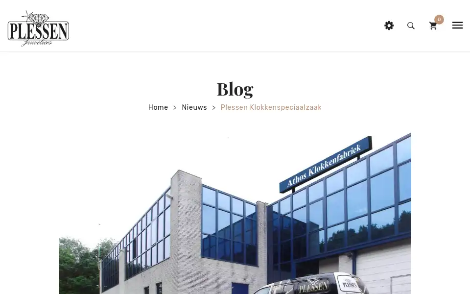 Screenshot of juwelierplessen.nl