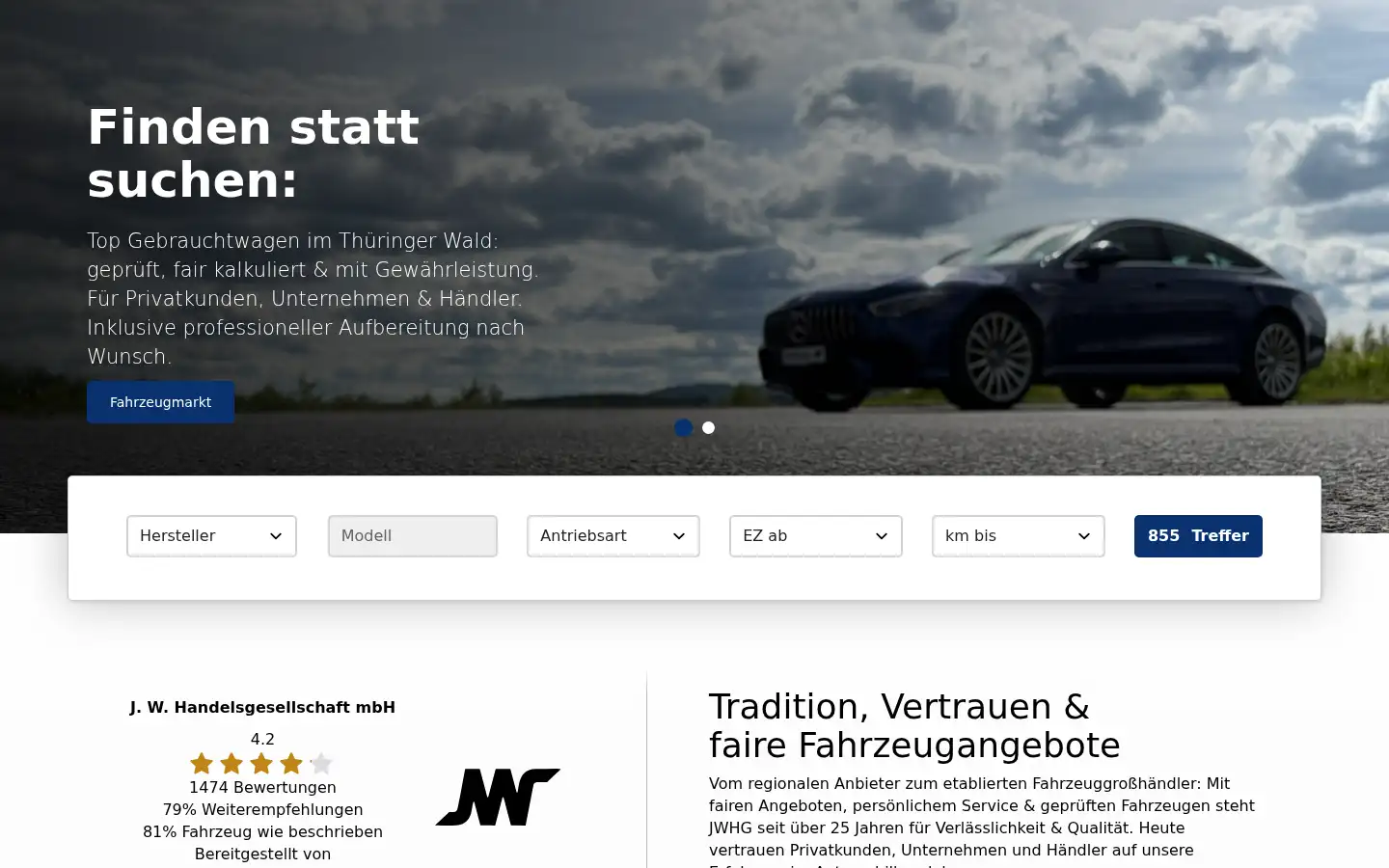 Screenshot of jwhg.tech