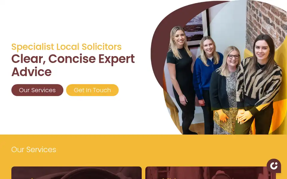 Screenshot of jwpsolicitors.co.uk
