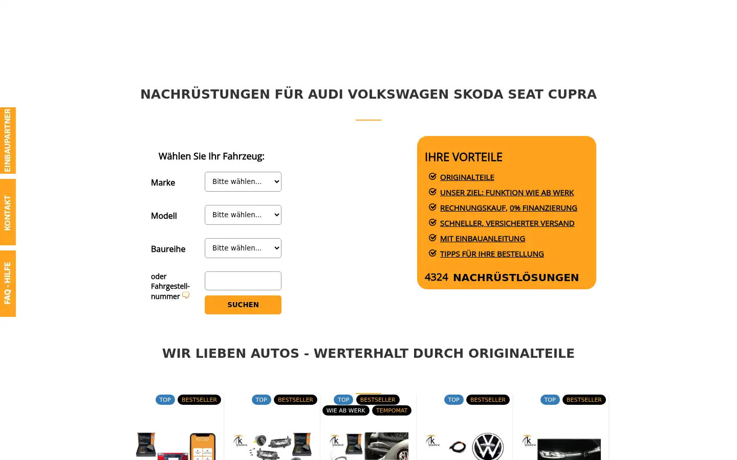 Screenshot of k-electronic-shop.de