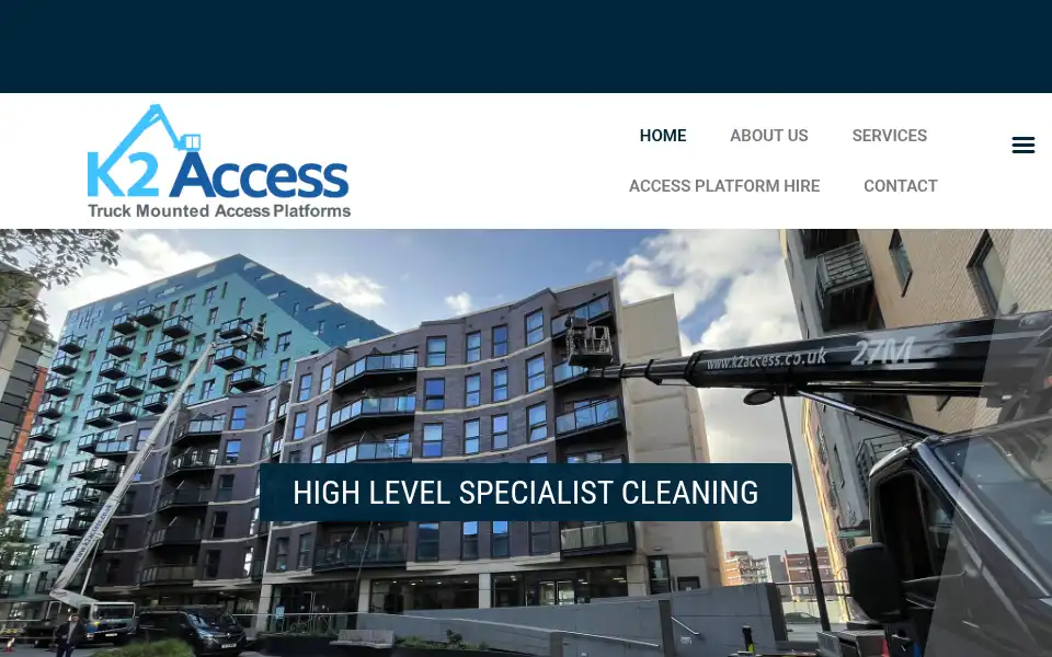Screenshot of k2access.co.uk