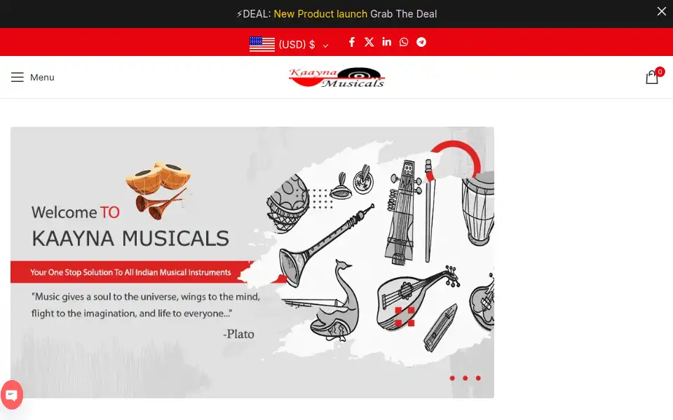 Screenshot of kaaynamusicals.com
