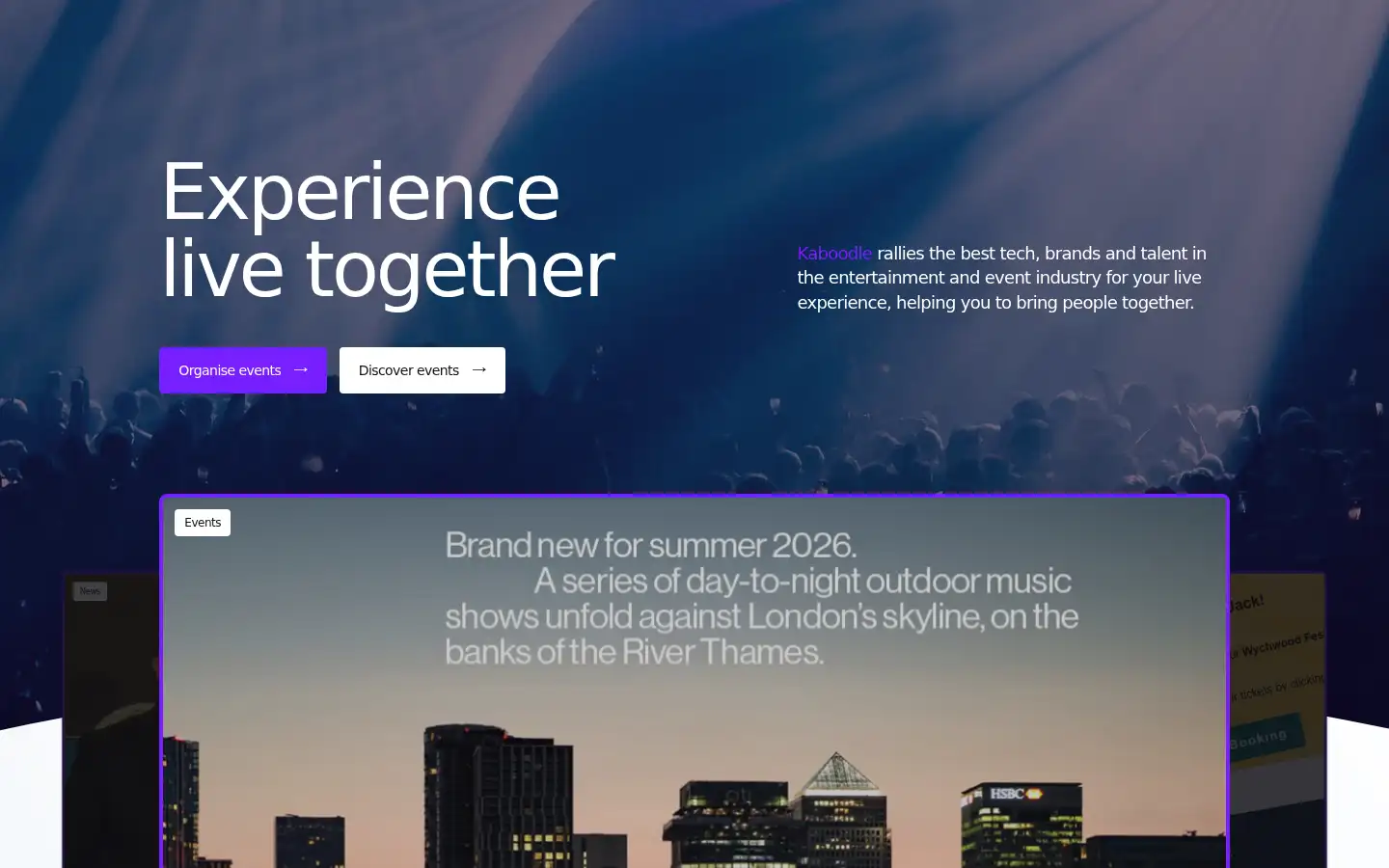 Screenshot of kaboodle.co.uk