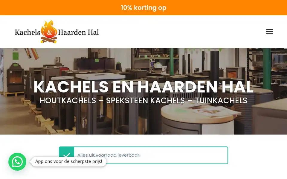 Screenshot of kachelsenhaardenhal.nl