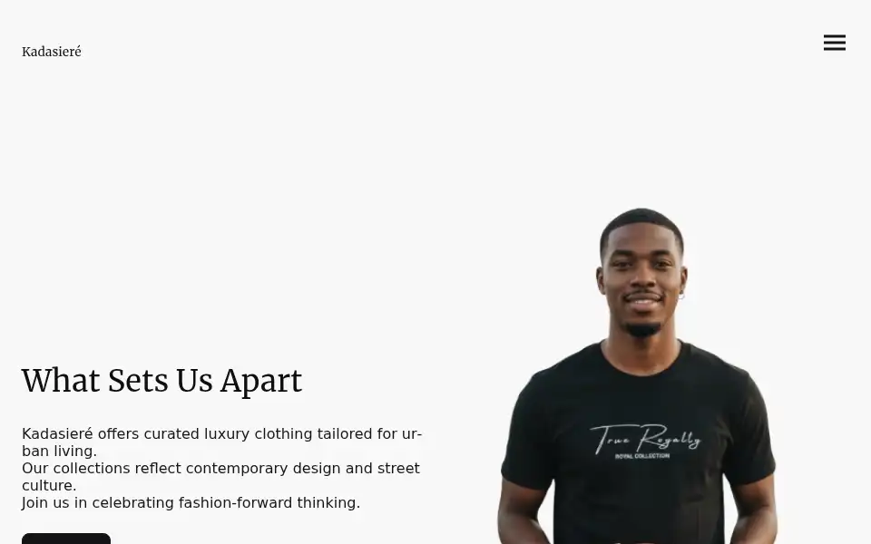 Screenshot of kadasiere.com