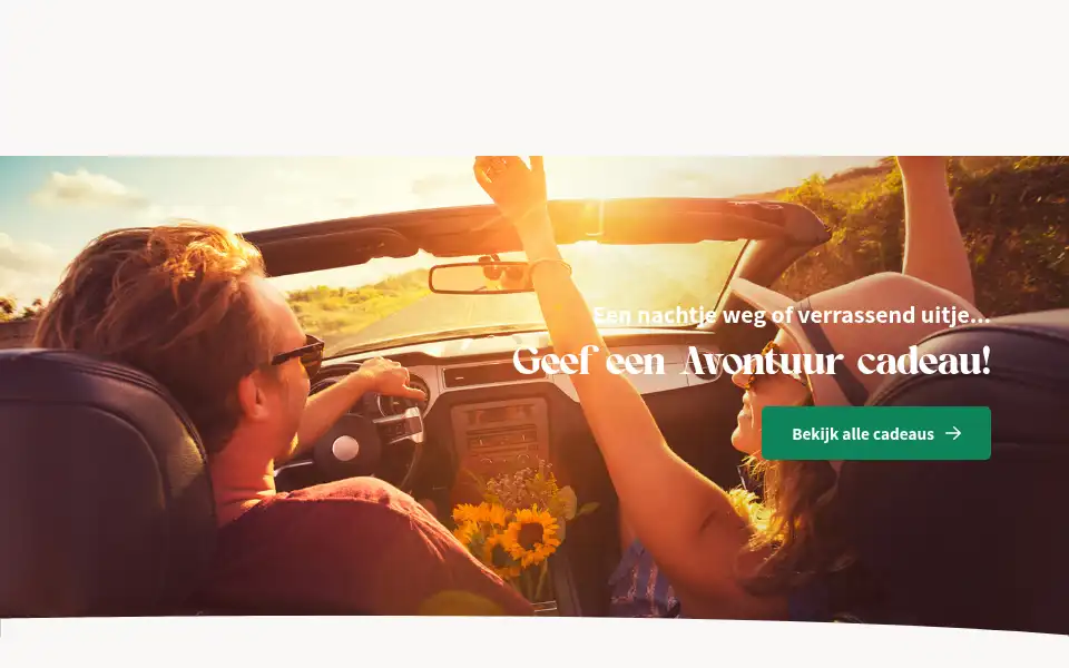 Screenshot of kadopagina.nl
