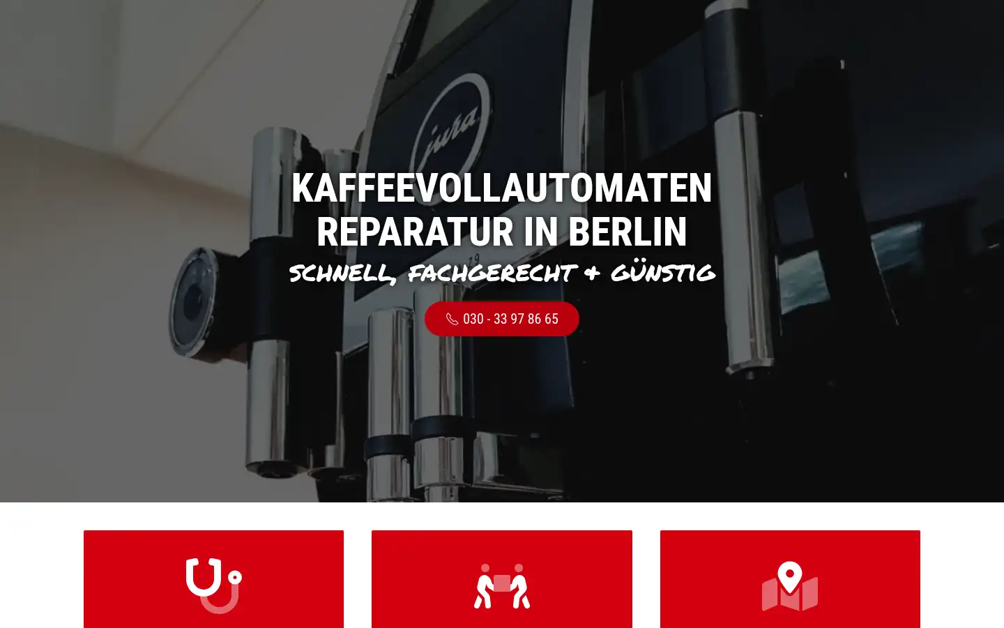 Screenshot of kaffeedrom.de