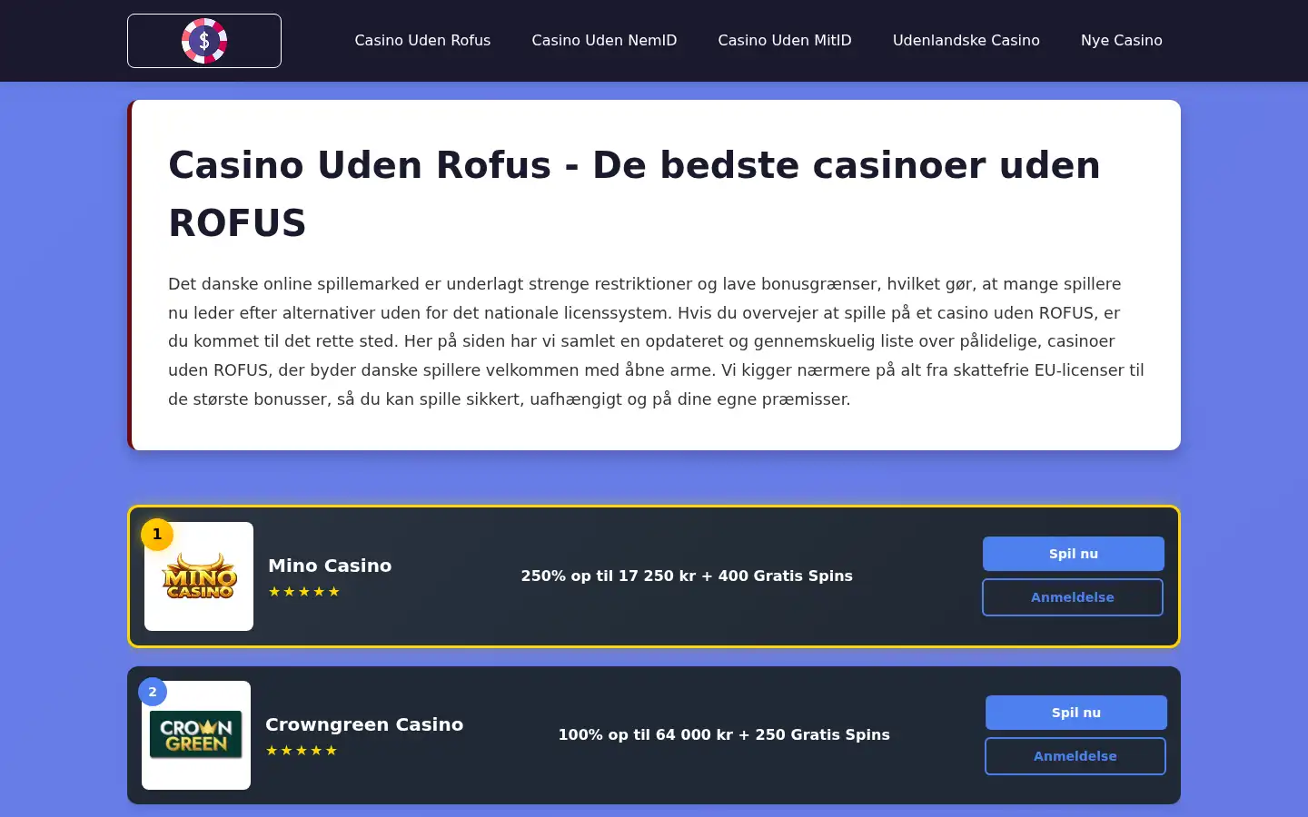 Screenshot of kaffeteriet.dk