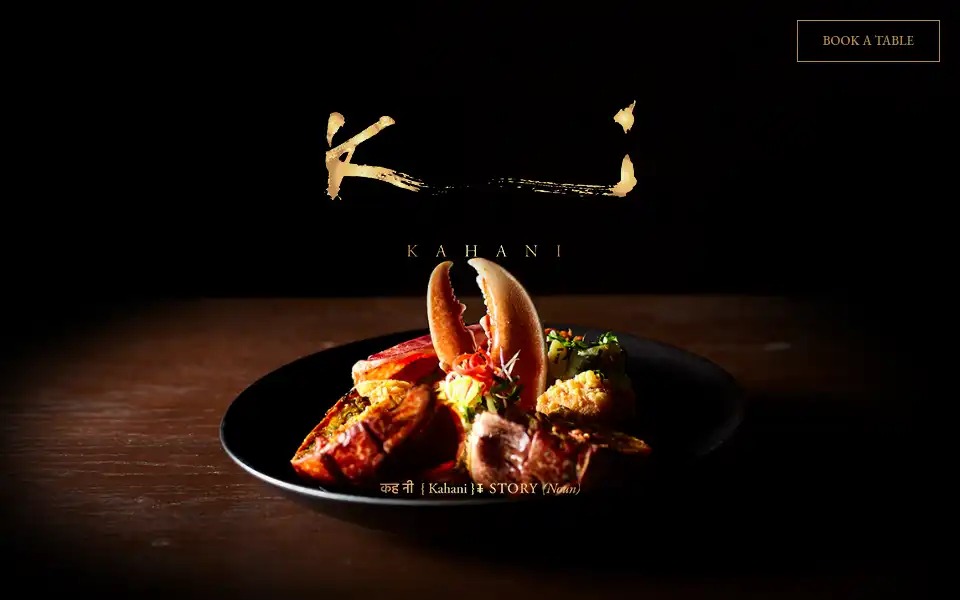 Screenshot of kahanilondon.com