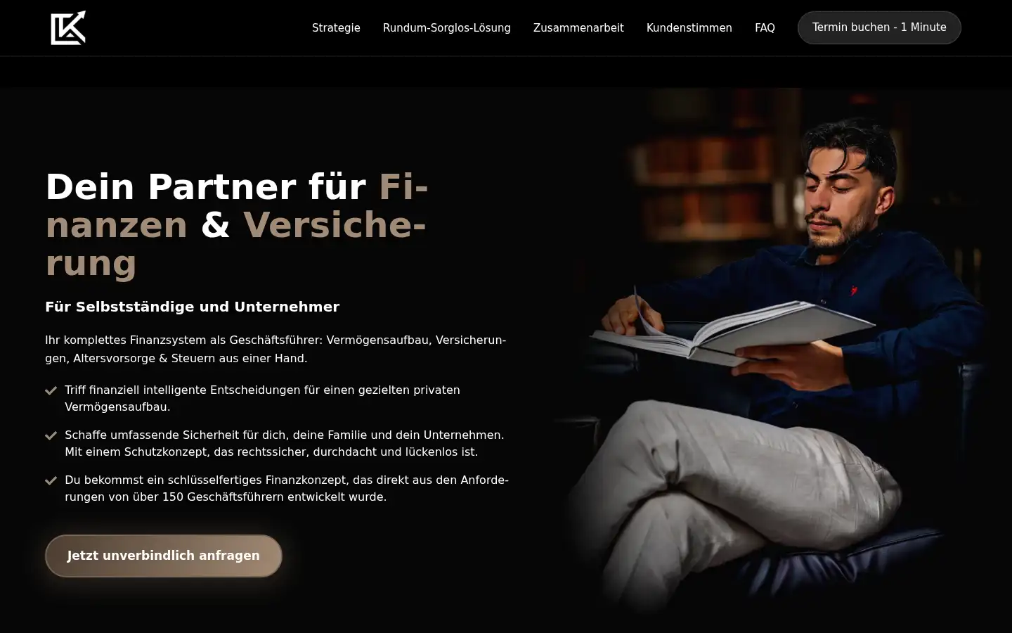 Screenshot of kahramanconsulting.de