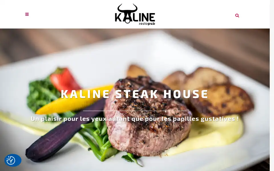 Screenshot of kaline.ca