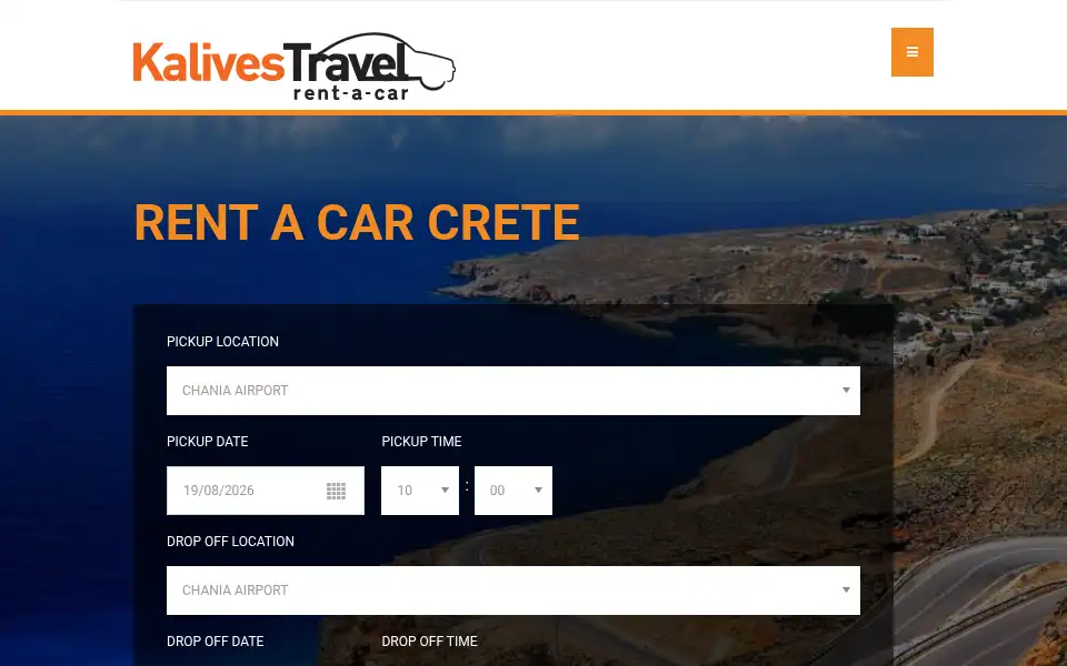 Screenshot of kalivestravel.gr
