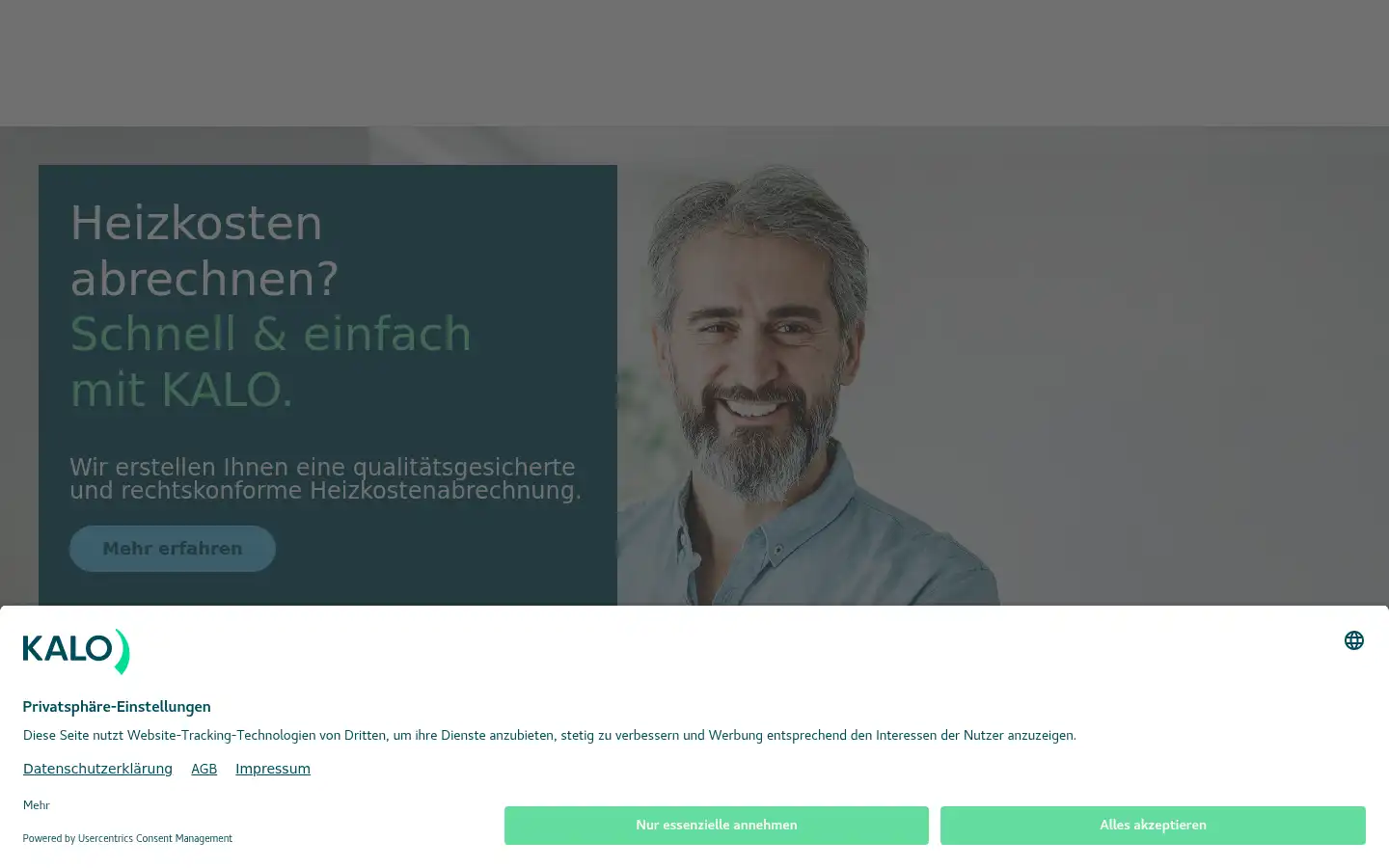 Screenshot of kalo.de