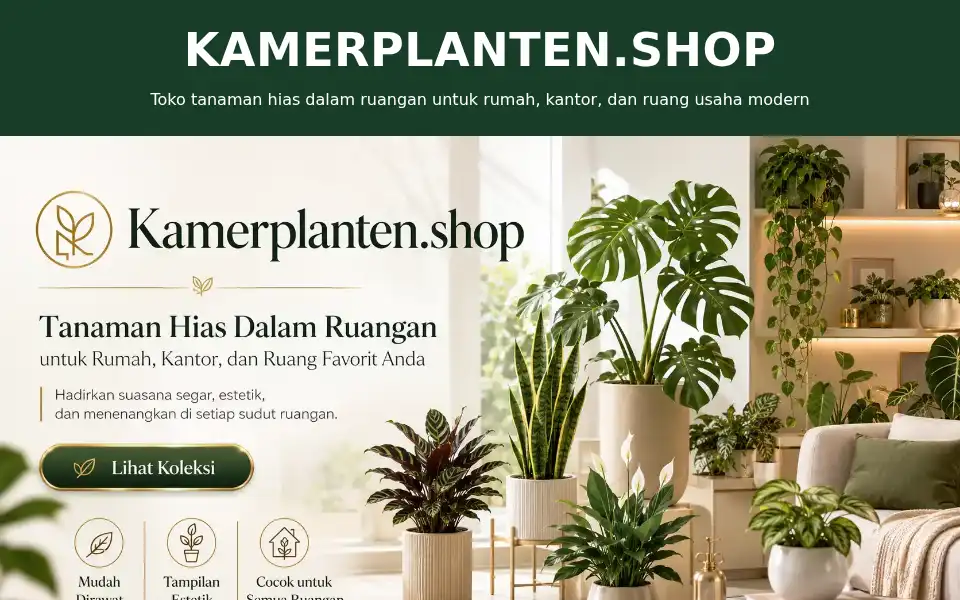 Screenshot of kamerplanten.shop