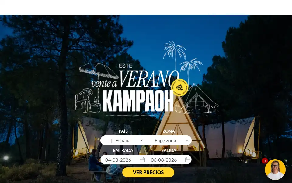 Screenshot of kampaoh.com
