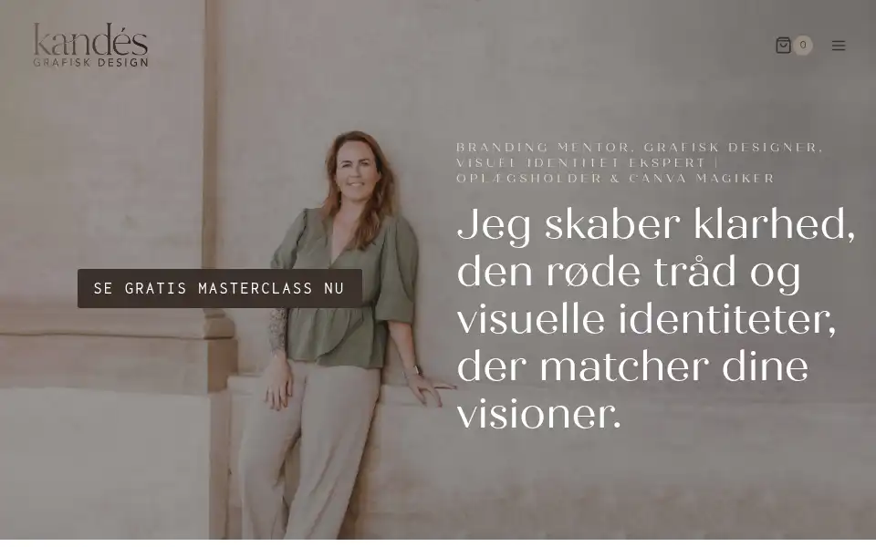Screenshot of kandes.dk