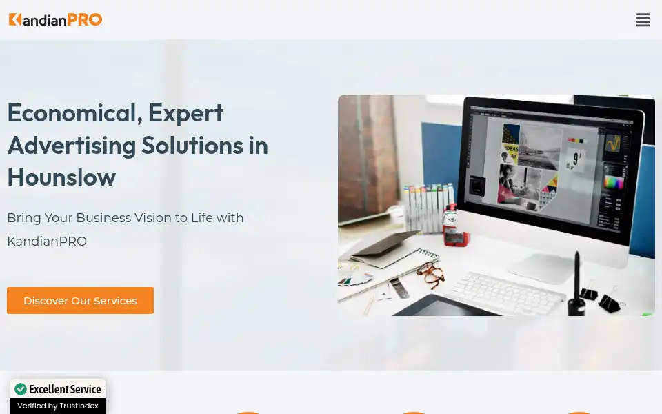 Screenshot of kandianpro.co.uk