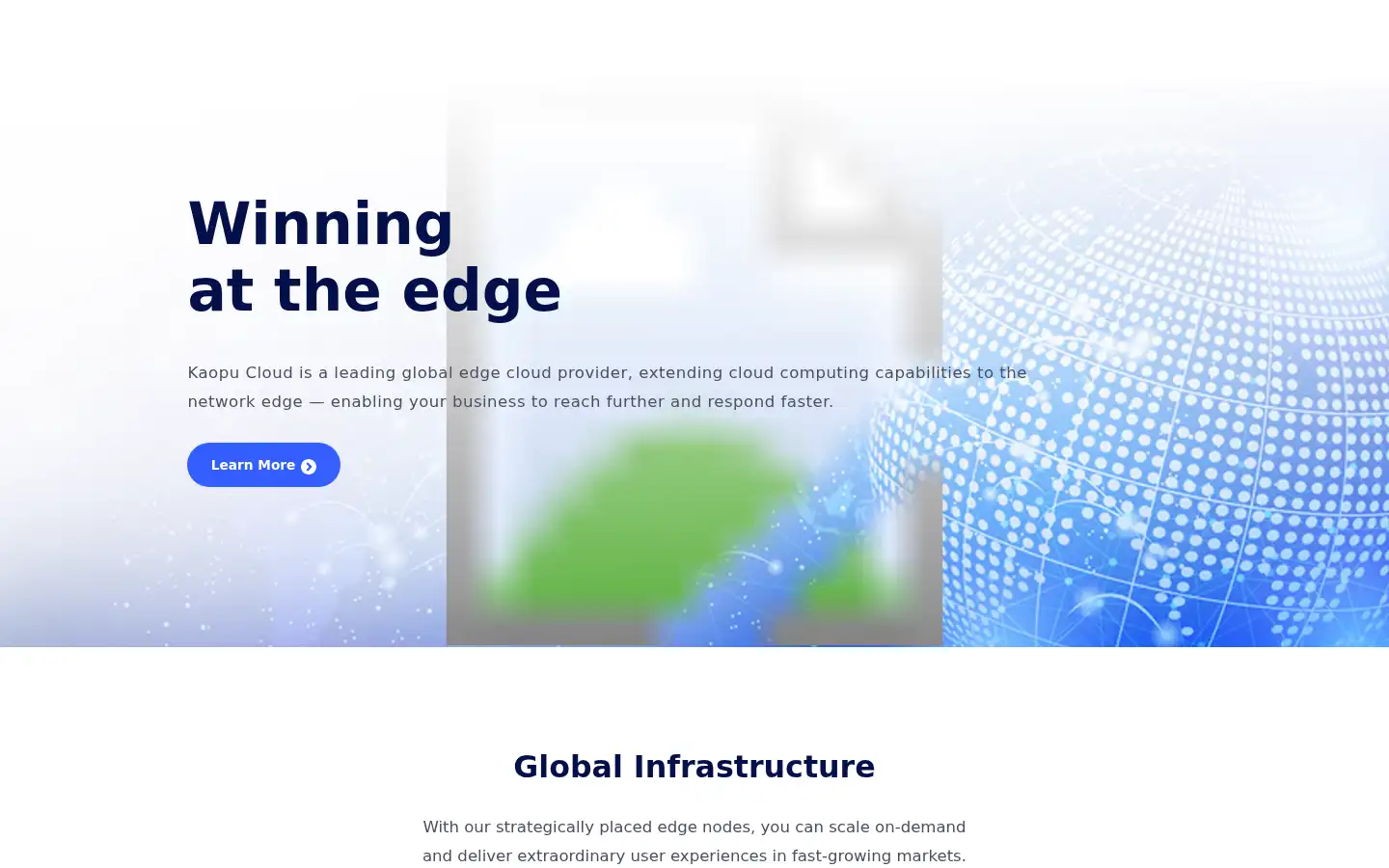 Screenshot of kaopucloud.com