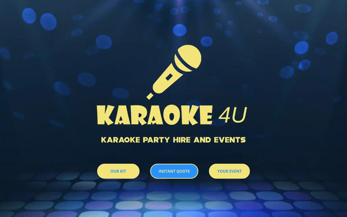 Screenshot of karaoke4u.uk
