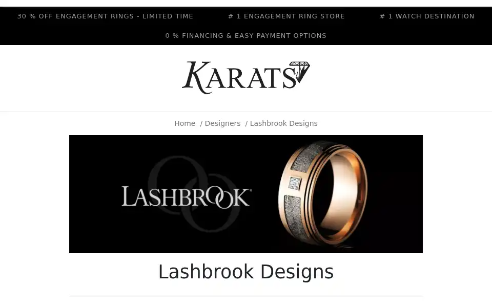 Screenshot of karats.us
